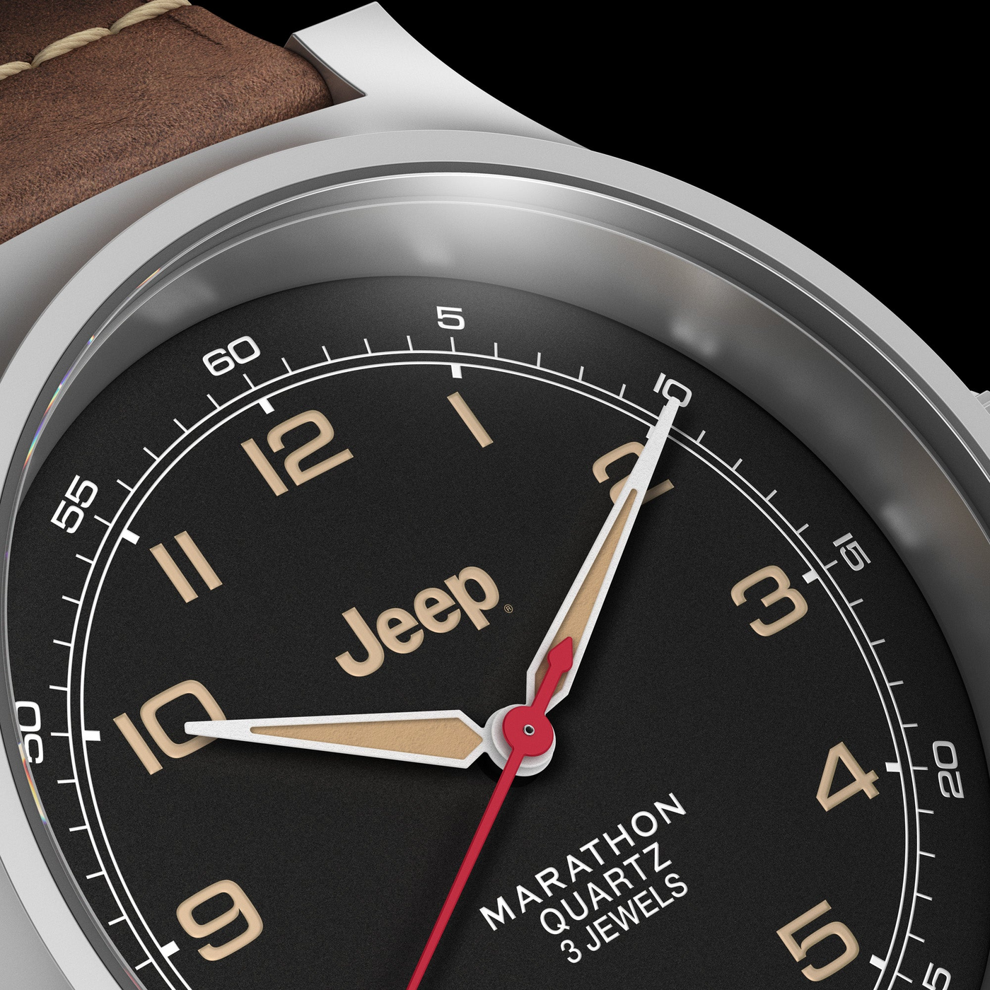 Jeep x Marathon MARATHON 41mm Willys SSGPQ Type II - Officer's Quartz WW194034SS-4001