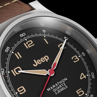 Jeep x Marathon MARATHON 41mm Willys SSGPQ Type II - Officer's Quartz WW194034SS-4001