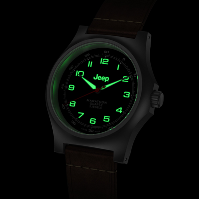 Jeep x Marathon MARATHON 41mm Willys SSGPQ Type II - Officer's Quartz WW194034SS-4001