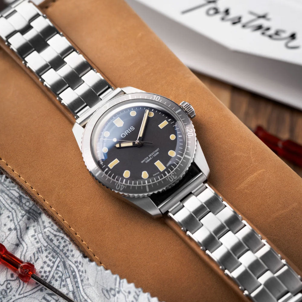 Forstner Rivet Bracelet - Solid Links