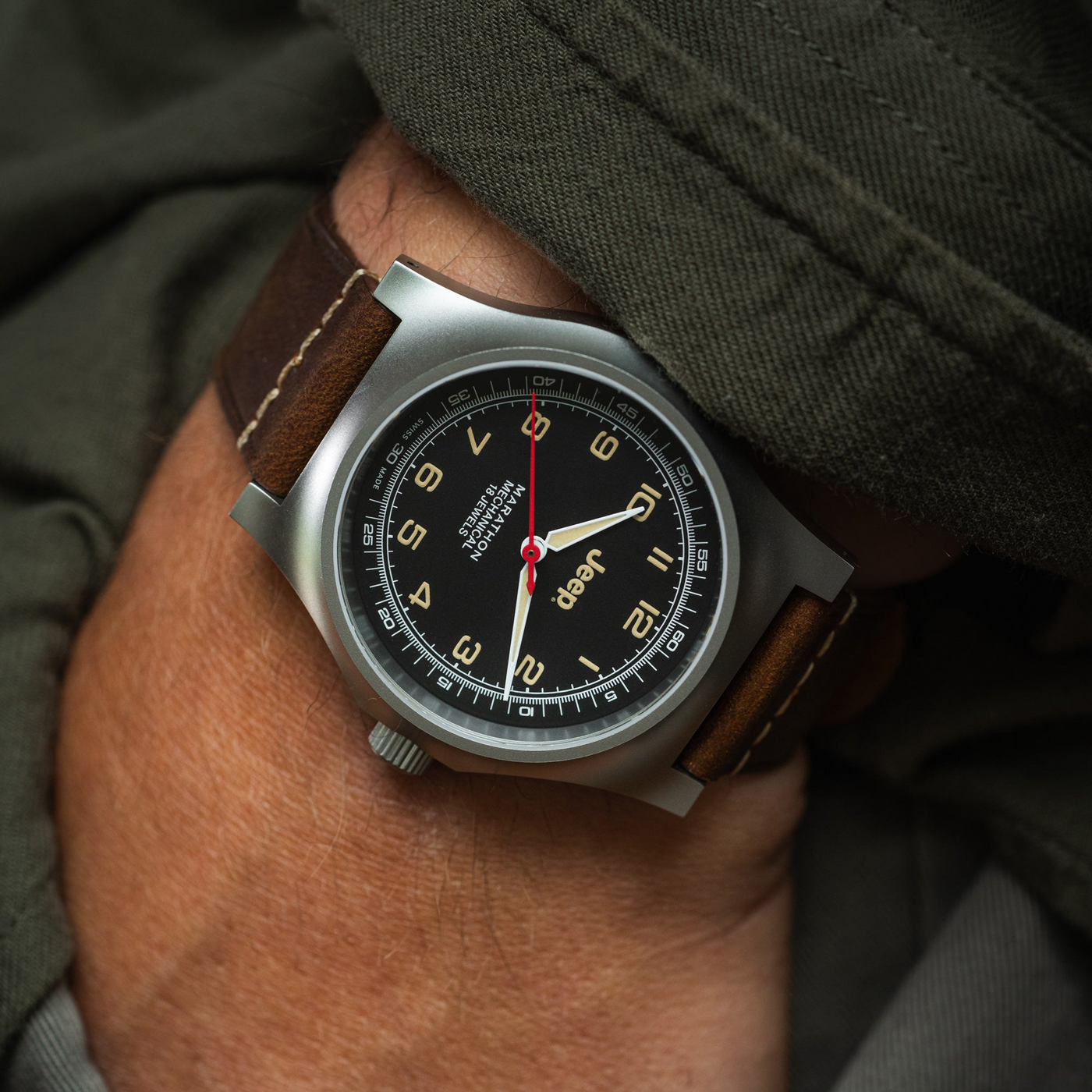 Jeep x Marathon MARATHON 41mm Willys SSGPM Type II - Officer's Mechanical WW194033SS-4001