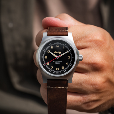 Jeep x Marathon MARATHON 41mm Willys SSGPQ Type II - Officer's Quartz WW194034SS-4001