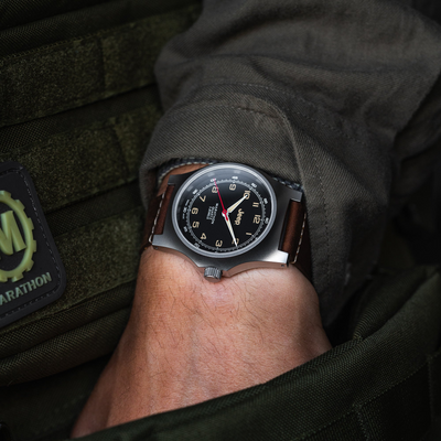Jeep x Marathon MARATHON 41mm Willys SSGPQ Type II - Officer's Quartz WW194034SS-4001