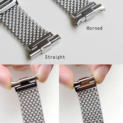 Forstner Komfit "JB" Mesh Watch Bracelet with Straight Ends