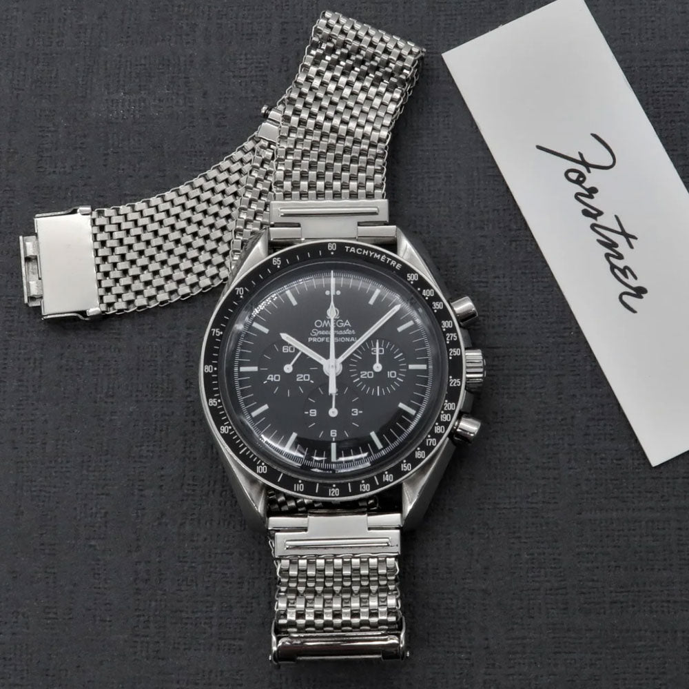 Forster Wide Version Komfit "JB" Mesh Watch Bracelet with Straight Ends