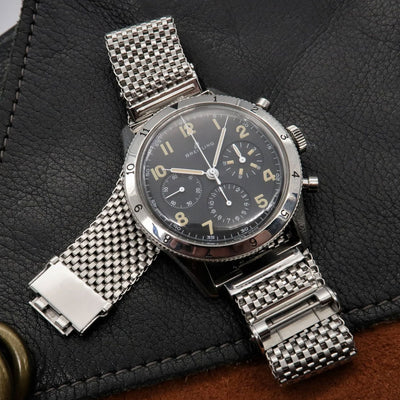 Forster Wide Version Komfit "JB" Mesh Watch Bracelet with Straight Ends