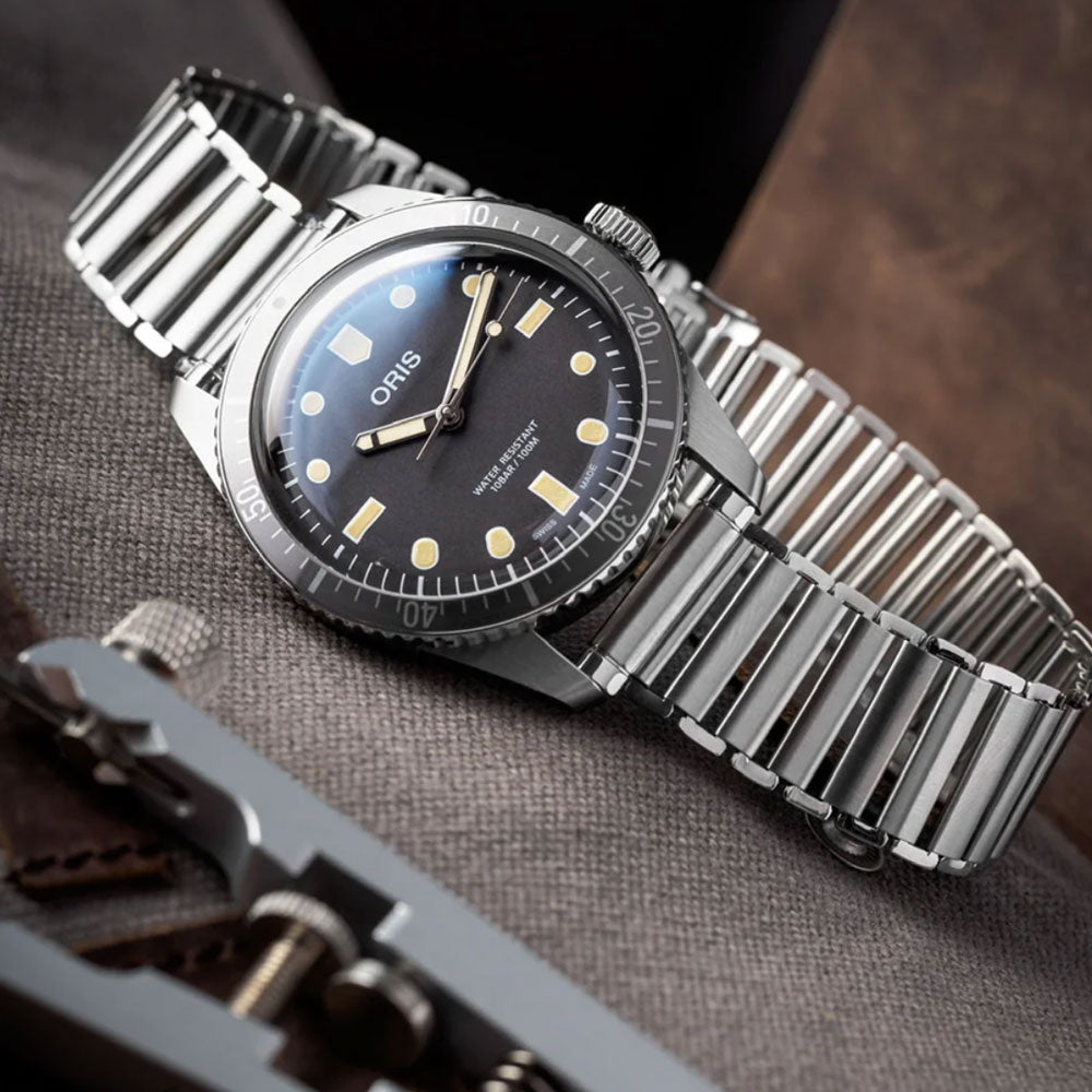 Forstner Klip - Stainless Steel Ladder-Style Watch Bracelet