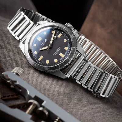 Forstner Klip - Stainless Steel Ladder-Style Watch Bracelet