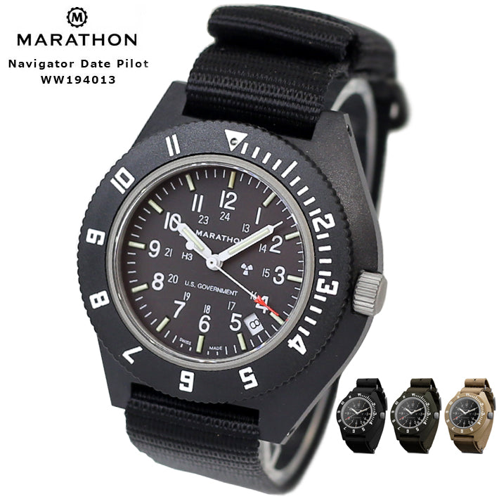 MARATHON NAVIGATOR WITH DATE - 41MM WW194013BK