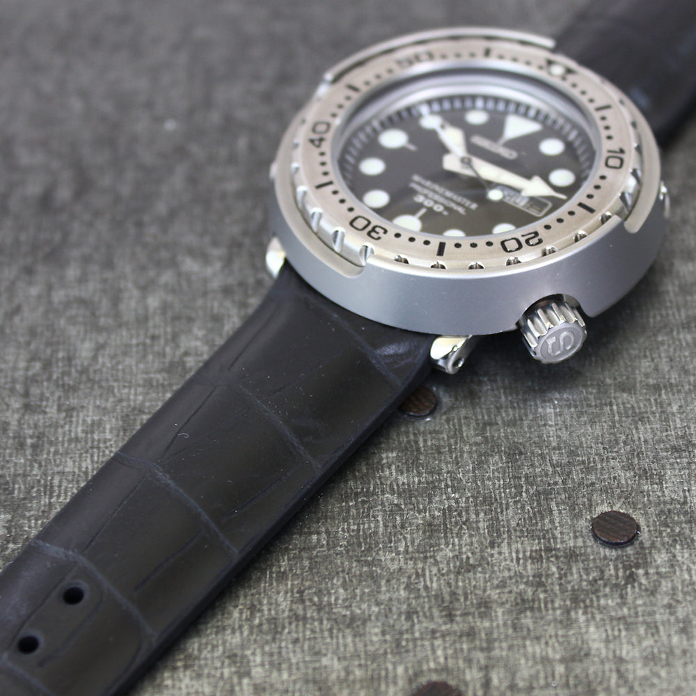 BIWI Alligator Skan Rubber Strap