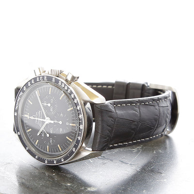 BIWI Alligator Skan Stitched Rubber Strap