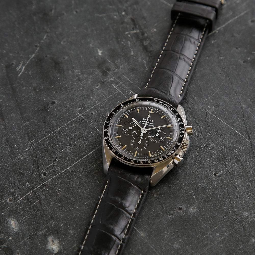 BIWI Alligator Skan Stitched Rubber Strap