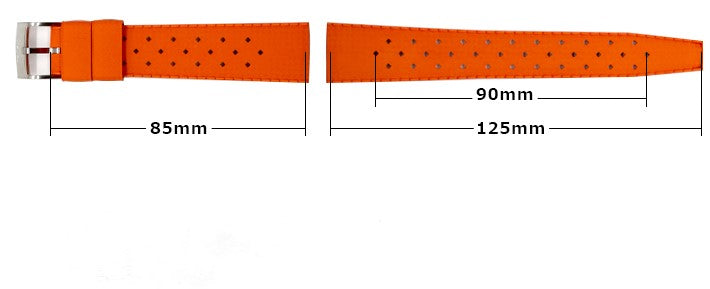 Tropic Vulcanized Rubber Strap