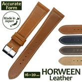 Accurate Form Watch Strap, Horween Leather