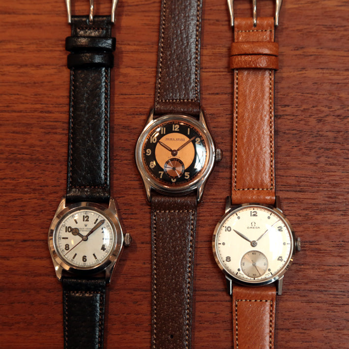 Accurate Form Watch Strap, Japanese Pigskin