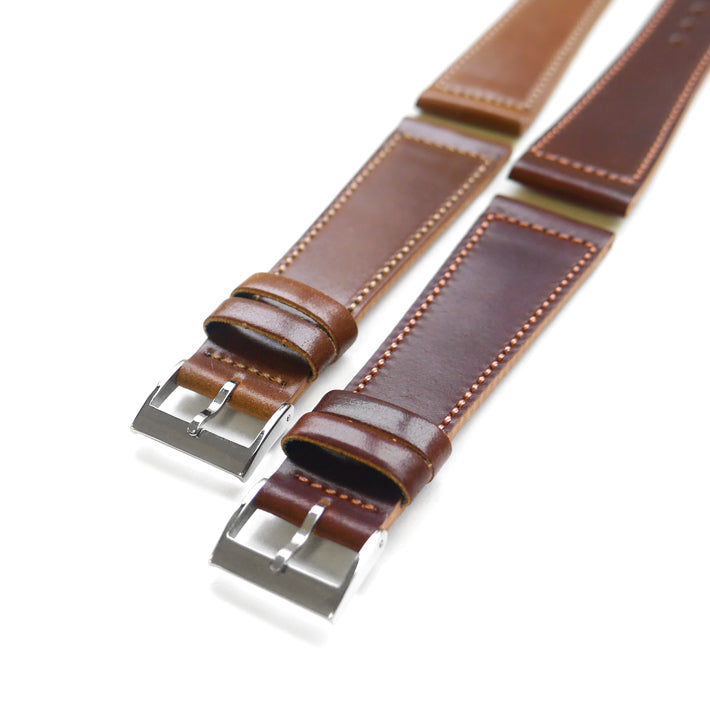 Accurate Form Watch Strap, Horween Shell Cordovan