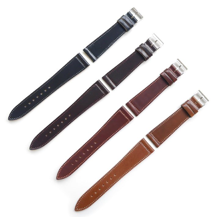 Accurate Form Watch Strap, Horween Shell Cordovan