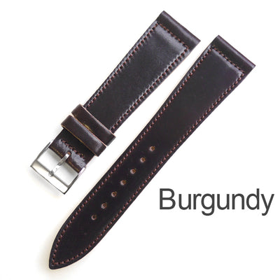 Accurate Form Watch Strap, Horween Shell Cordovan