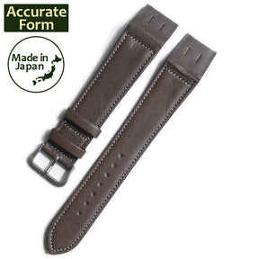 Accurate Form Watch Strap, -Open-ended, Japanese Steerhide