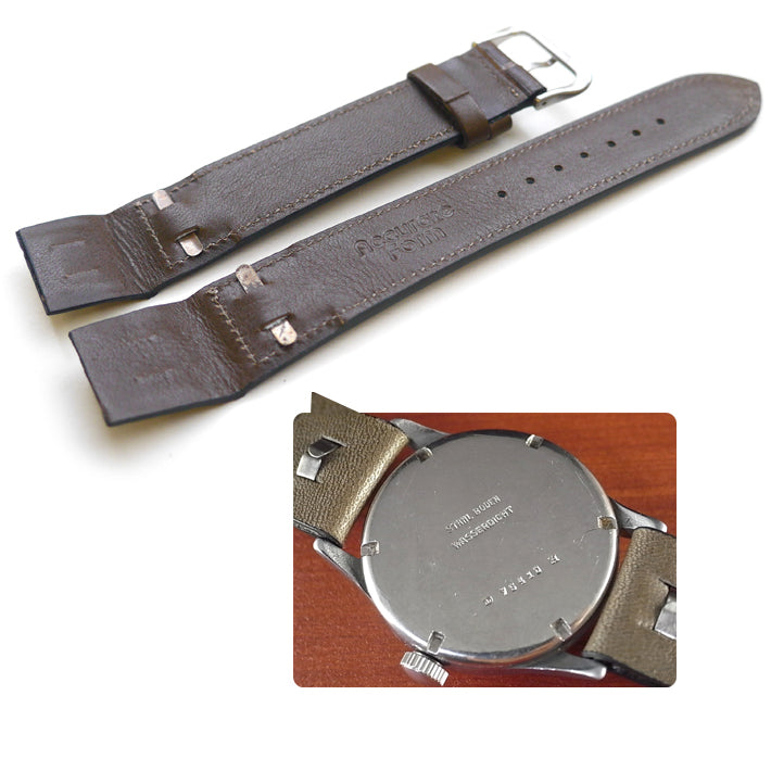 Accurate Form Watch Strap, -Open-ended, Japanese Steerhide