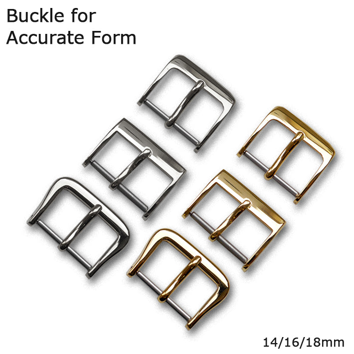 Accurate Form Watch Strap, Tang Buckles