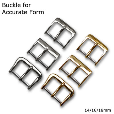 Accurate Form Watch Strap, Tang Buckles