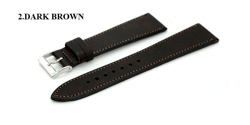 Accurate Form Watch Strap, Virgilio Leather, Margot (vivido)