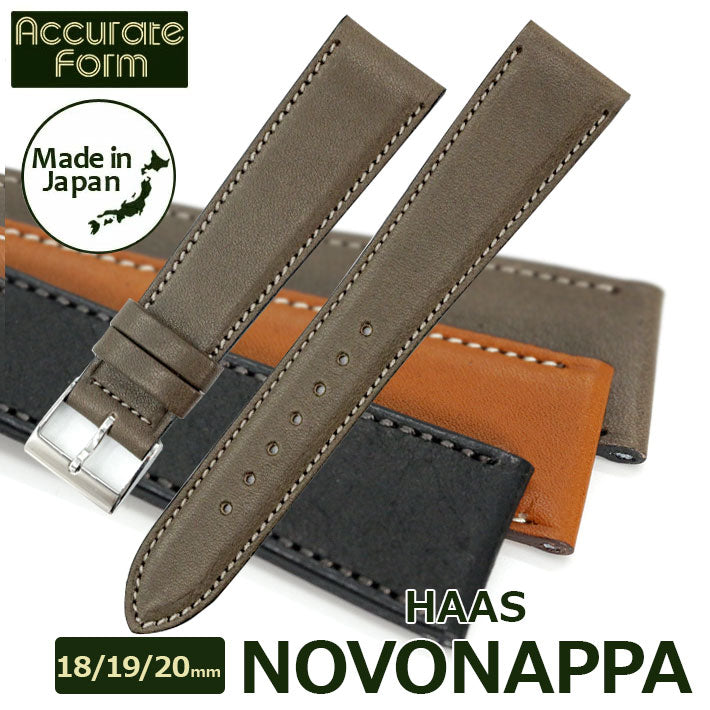 Accurate Form Watch Strap, Haas Leather, Novonappa | Chronoworld