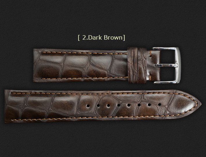 Crocodilia -Printed Calf Straps