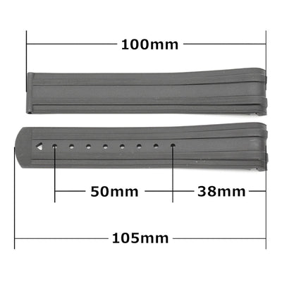 FKM Rubber Strap for Omega Seamaster