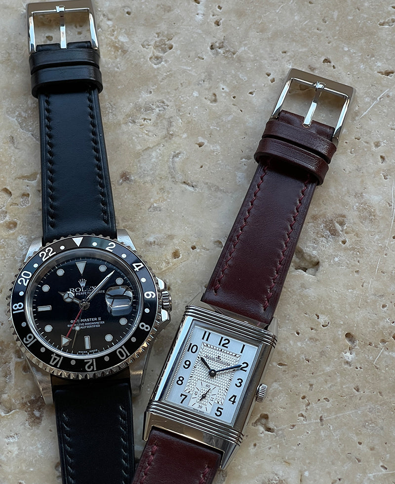 LM Series Watch Strap, SHELL CORDOVAN BY SHINKI-KIKAKU