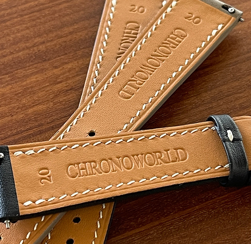 LM Series Watch Strap, Swift Leather