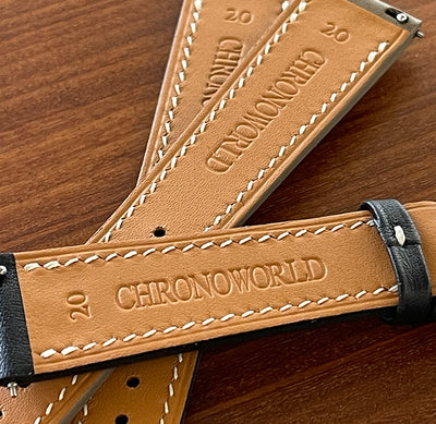 LM Series Watch Strap, Swift Leather
