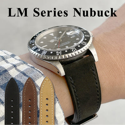 LM Series Watch Strap, Nubuck