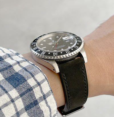 LM Series Watch Strap, Nubuck