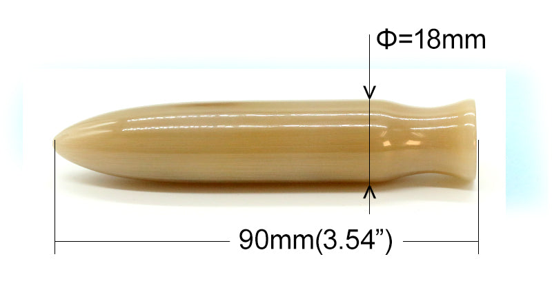 Buffalo Horn Leather Stick