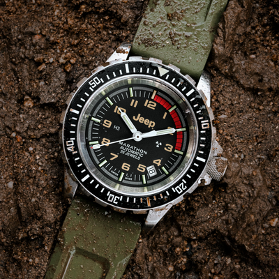 Jeep x Marathon Rubicon GSAR 41MM GSAR TYPE II - DIVER'S AUTOMATIC WW194006SS-4101