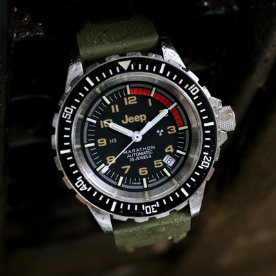 Jeep x Marathon Rubicon GSAR 41MM GSAR TYPE II - DIVER'S AUTOMATIC WW194006SS-4101