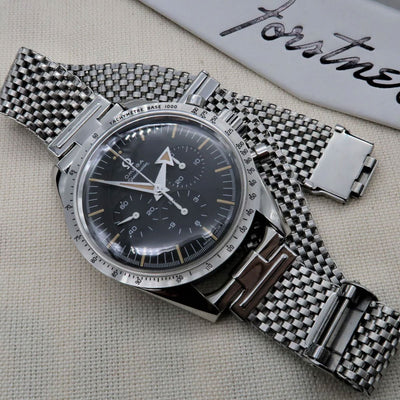 Forstner Komfit "JB" Mesh Watch Bracelet with Horned Ends