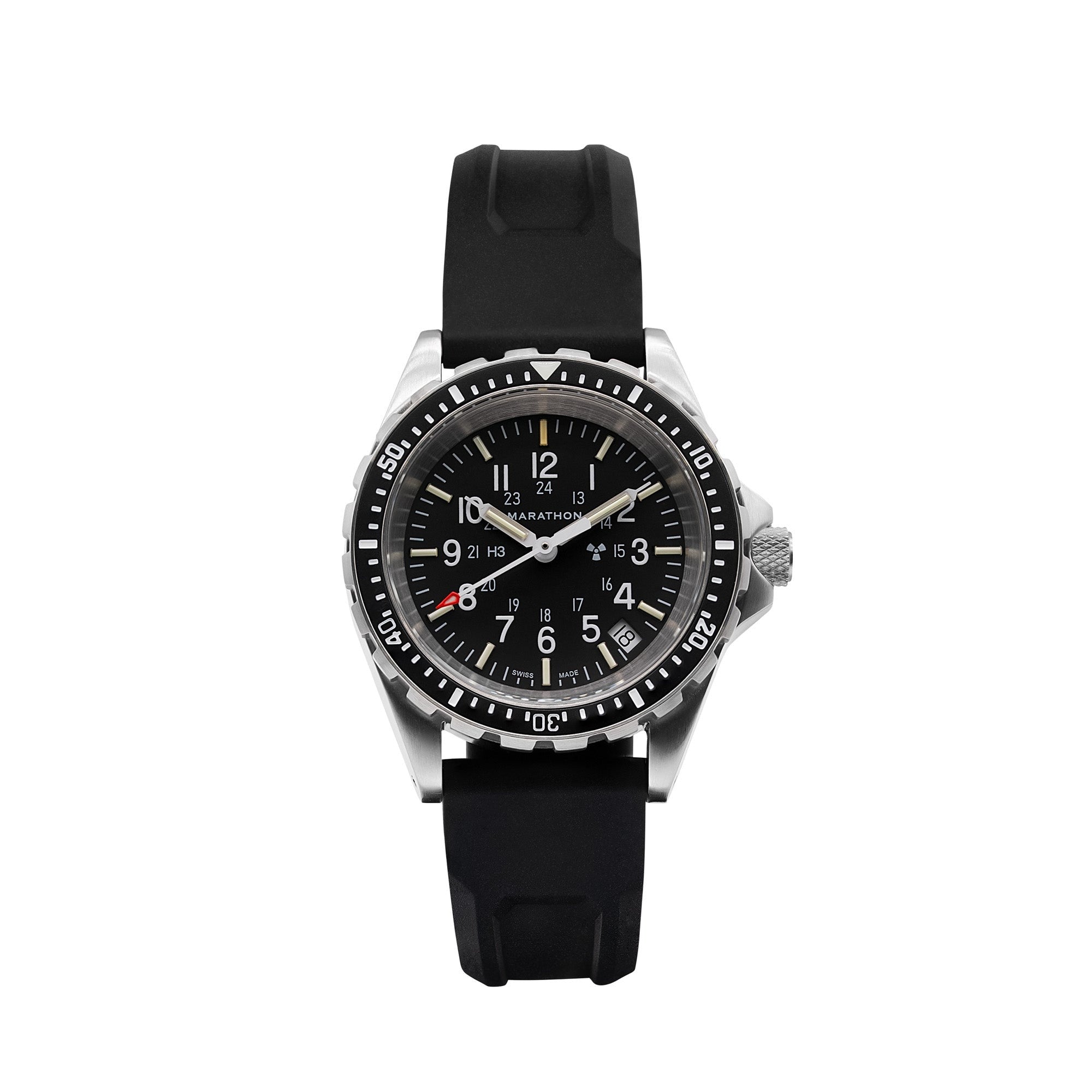 訳あり　Marathon　マラソン　TSAR 41mm ダイバーウォッチ MARATHON LARGE DIVER'S QUARTZ (TSAR) - 41MM WW194007 US