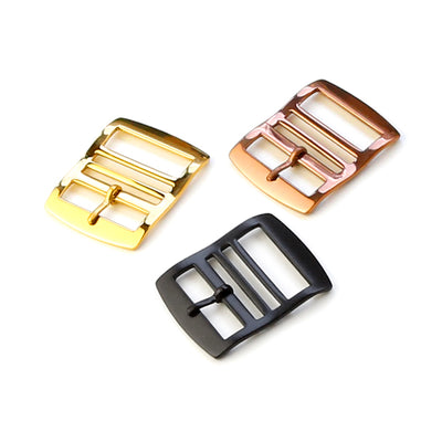 Plated Stainless Steel Buckles for Perlon Straps