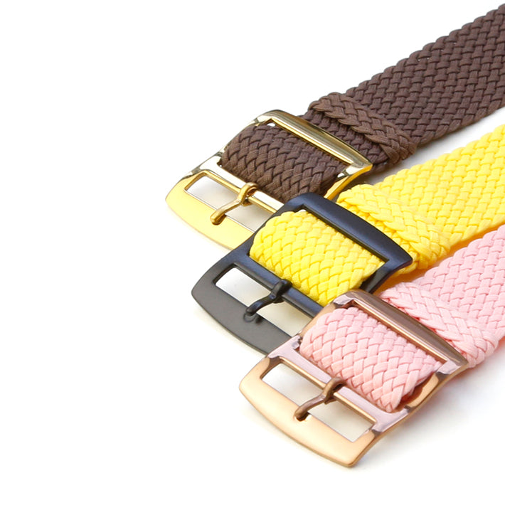 Plated Stainless Steel Buckles for Perlon Straps