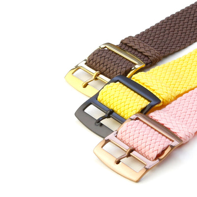Plated Stainless Steel Buckles for Perlon Straps