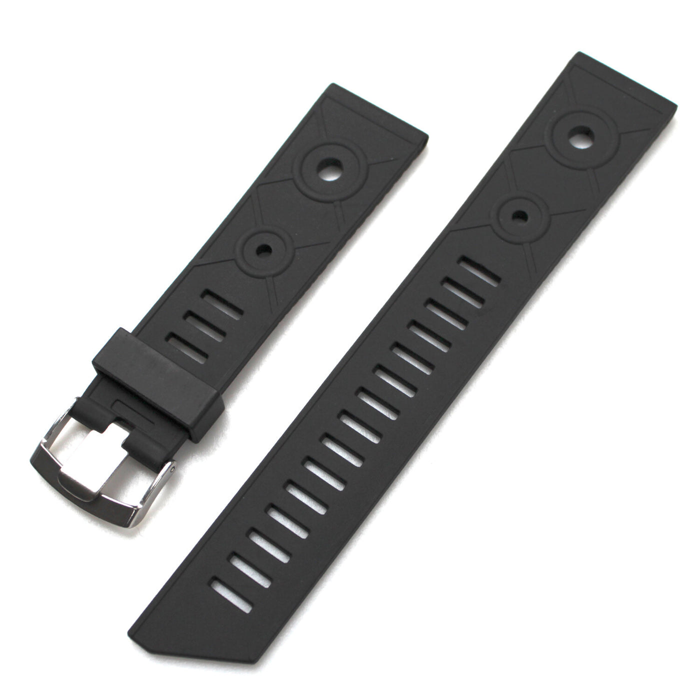 Bonetto Cinturini Rubber Divers Strap Model 281