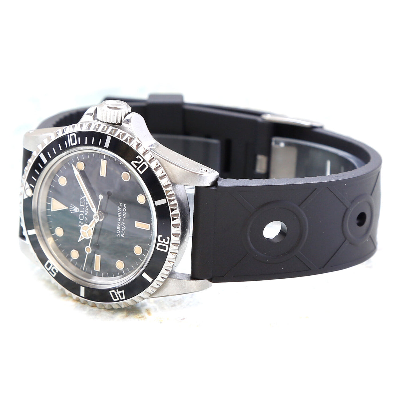 Bonetto Cinturini Rubber Divers Strap Model 281