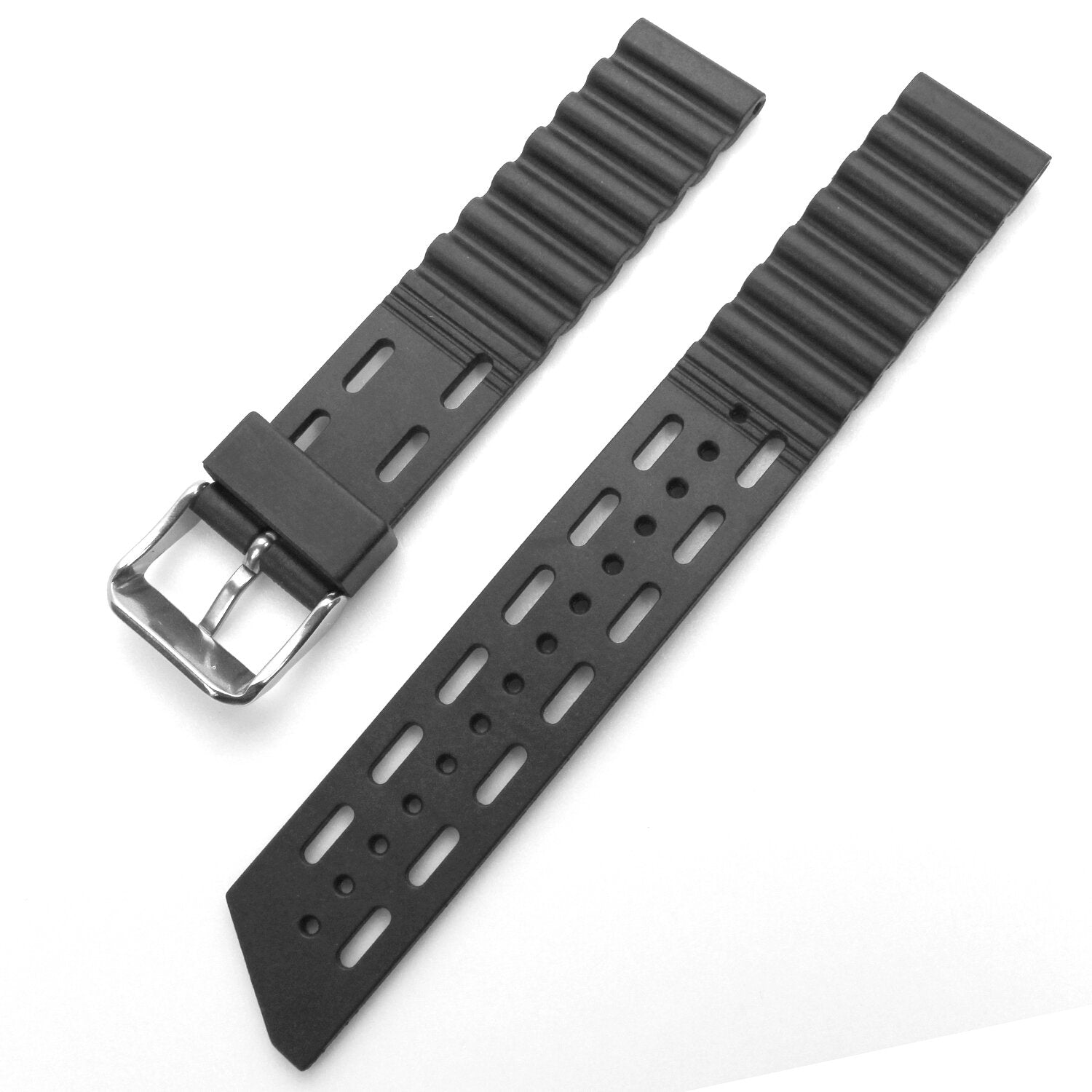 Bonetto Cinturini Rubber Divers Strap Model 282