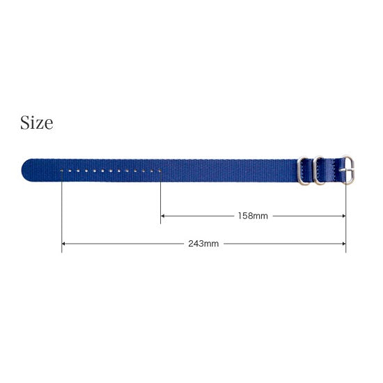 ZULU Seatbelt Type material Strap