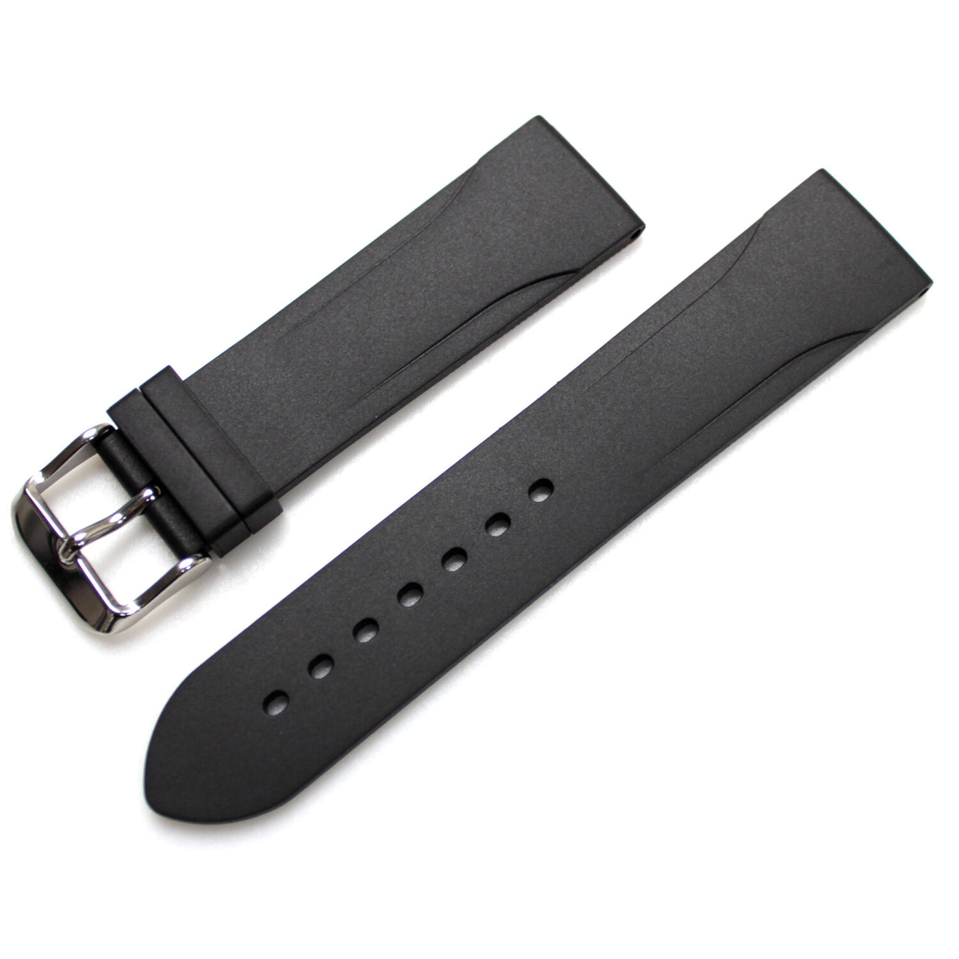 Bonetto Cinturini Rubber Strap 22mm Model 315