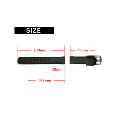 Bonetto Cinturini Rubber Strap Model 317