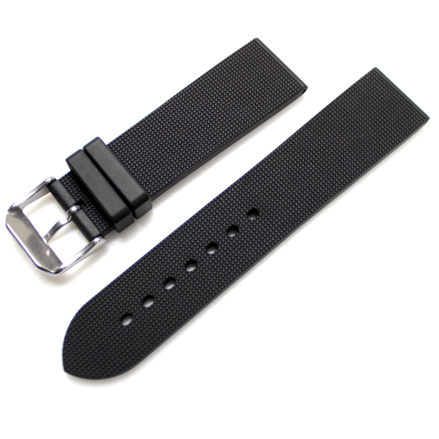 Bonetto Cinturini Rubber Strap 22mm Model 319